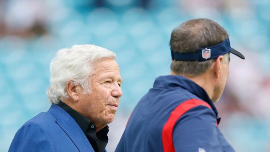 Bedard: Kraft hopeful Belichick breaks Shula's record but 'it's very important to me that we make the playoffs' taken at Arizona Biltmore (Patriots)